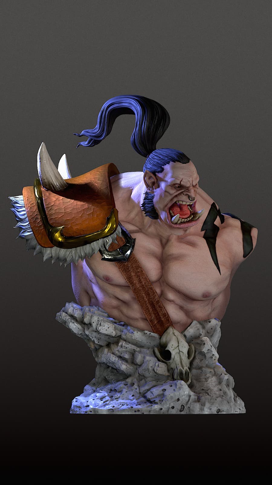 Pintura Realista — Orc